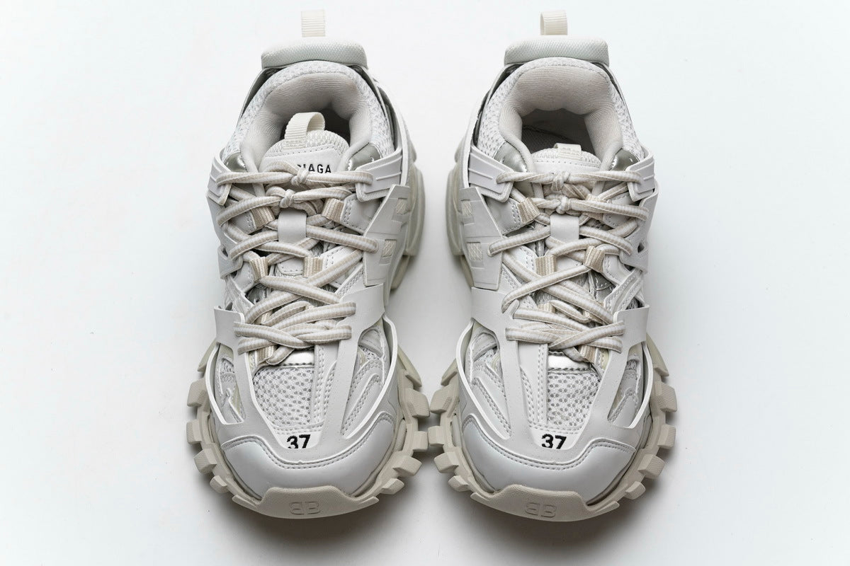 Balenciaga Track Sneakers "White" Mesh Chunky Low Top Trainer
