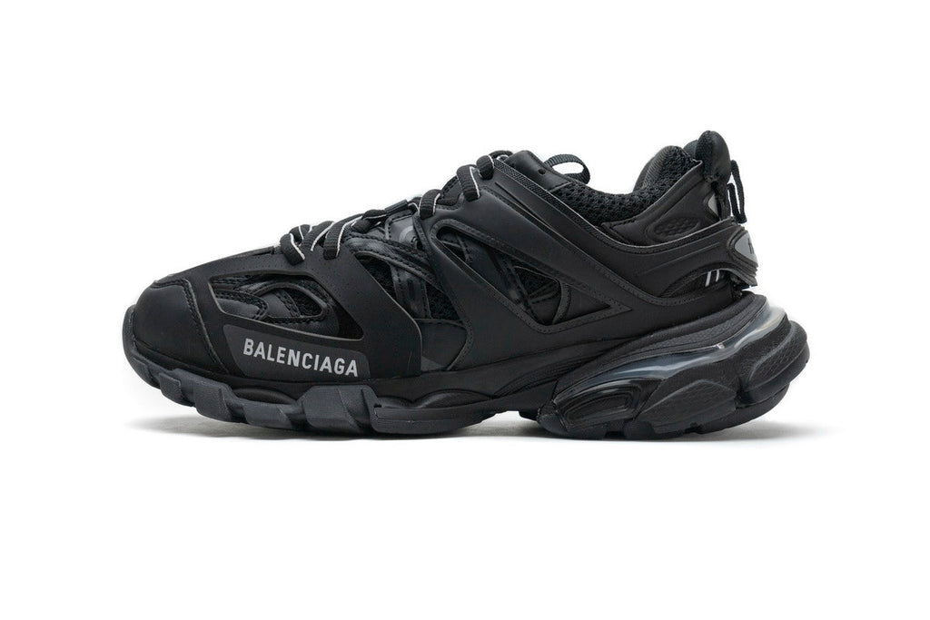 Balenciaga Track Sneakers "Black" Mesh Chunky Low Top Trainer