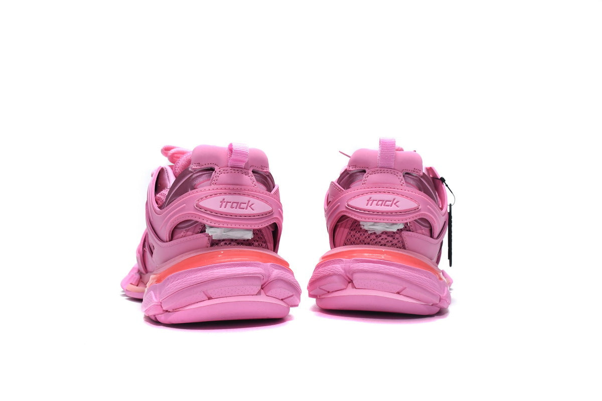 Balenciaga Track Sneakers "Pink"-retro thick sole dad shoes，Women's Shoe Sale / Men's Shoe Sale