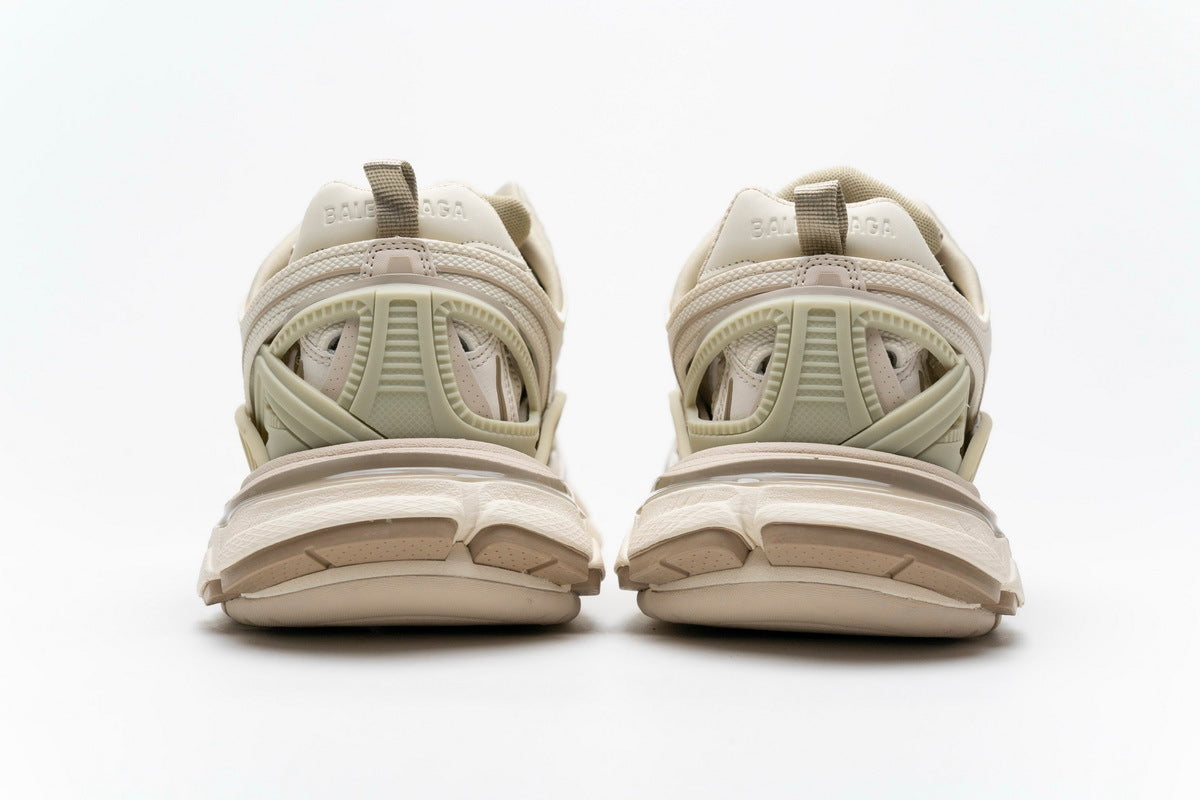 Balenciaga Track 2 Open Sneakers "Khaki"-retro thick sole dad shoes，Women's Shoe Sale / Men's Shoe Sale