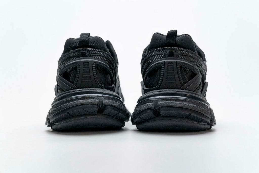 Balenciaga Track 2 Open Sneakers "Black"-retro thick sole dad shoes，Women's Shoe Sale / Men's Shoe Sale