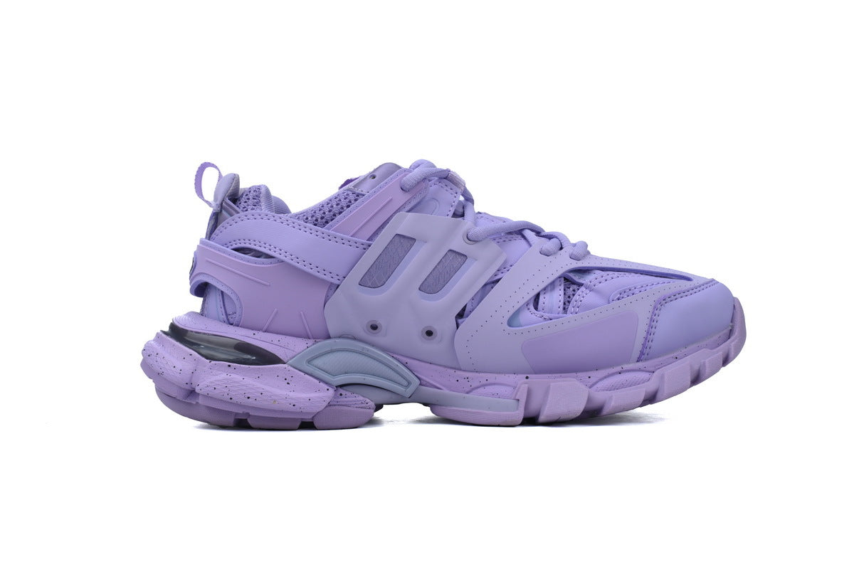 Balenciaga Track Trainer Sneakers "Lavender"-retro thick sole dad shoes，Women's Shoe Sale / Men's Shoe Sale
