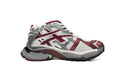 Balenciaga Runner Sneaker "White Burgundy Grey"-retro thick sole dad shoes，Women's Shoe Sale / Men's Shoe Sale