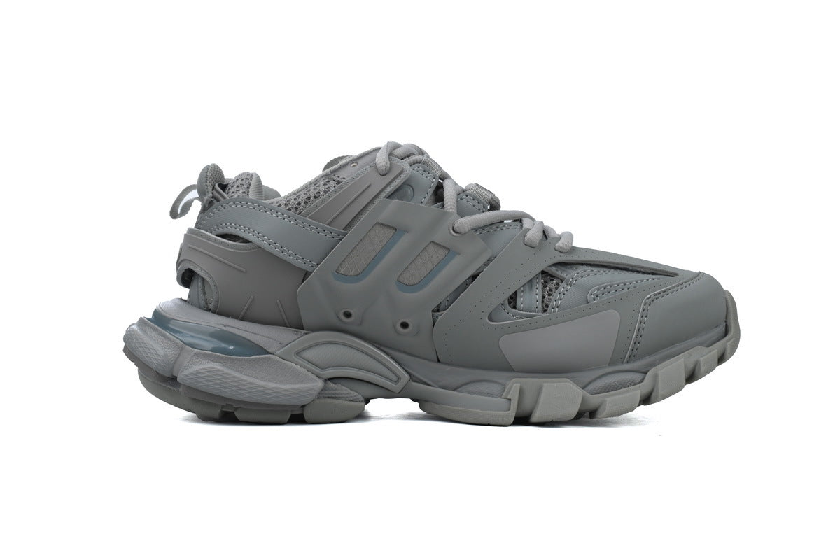 Balenciaga Track Trainer Sneakers "Grey"-retro thick sole dad shoes，Women's Shoe Sale / Men's Shoe Sale