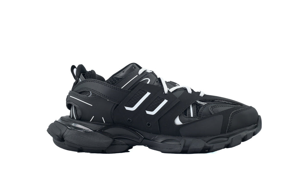 Balenciaga Track Sneakers "Black White"-retro thick sole dad shoes，Women's Shoe Sale / Men's Shoe Sale