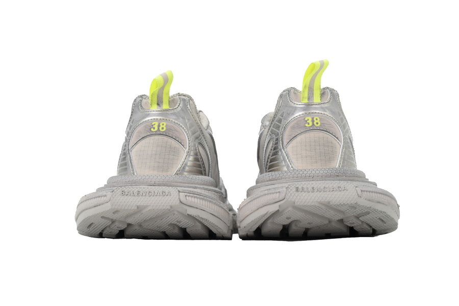 Balenciaga 3XL Sneakers Women "Taupe Fluorescent Yellow"-retro thick sole dad shoes，Women's Shoe Sale / Men's Shoe Sale