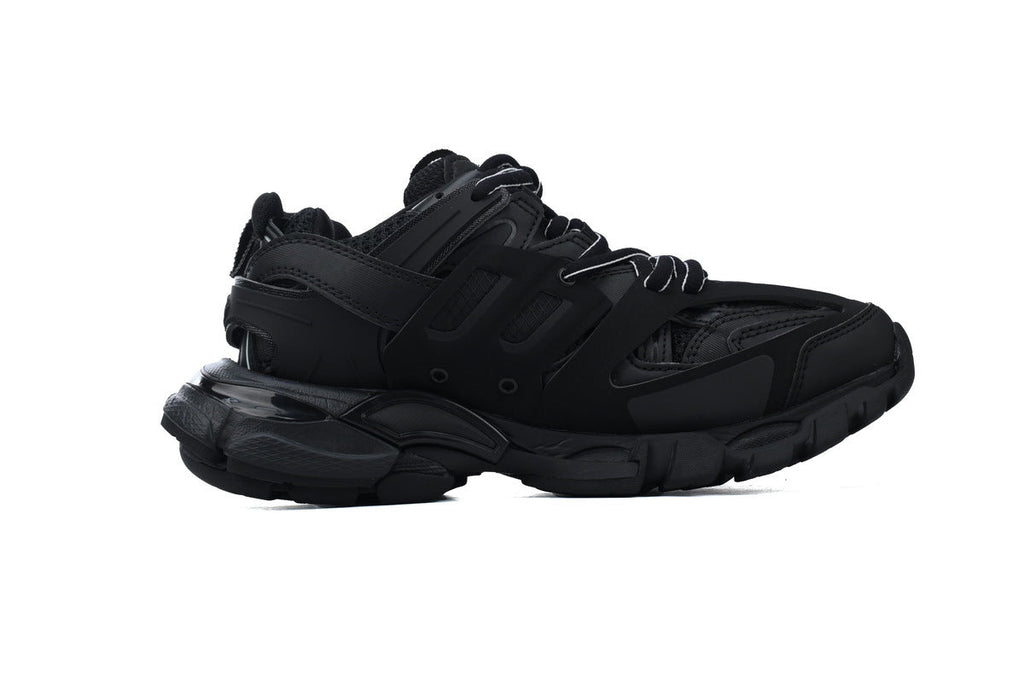 Balenciaga Track Sneakers "All Black"-retro thick sole dad shoes，Women's Shoe Sale / Men's Shoe Sale
