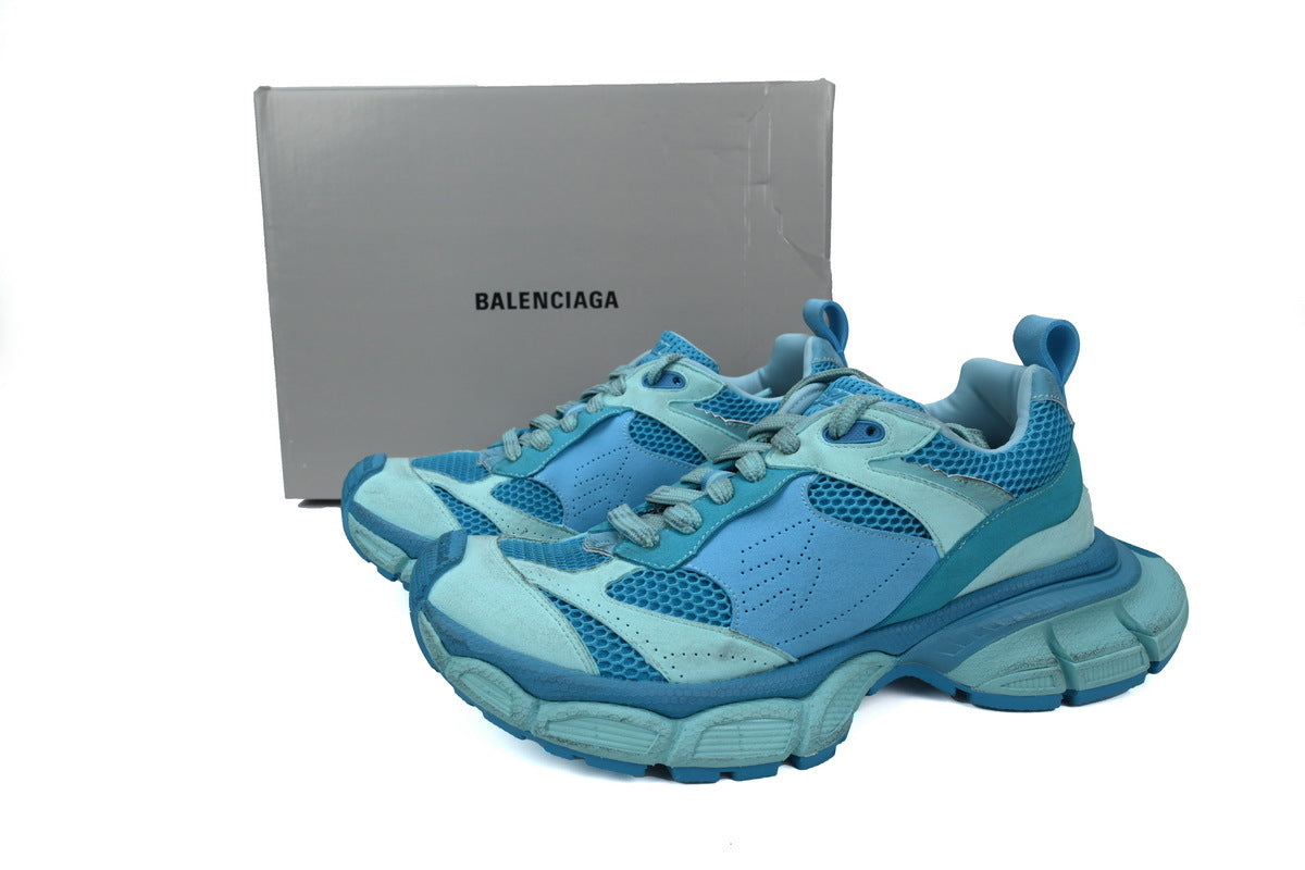 Balenciaga 3XL Sneaker "Blue Mix"-retro thick sole dad shoes，Women's Shoe Sale / Men's Shoe Sale