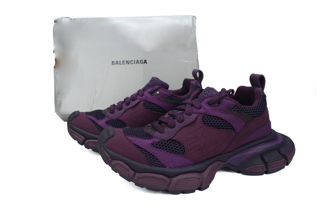 Balenciaga 3XL Sneakers "Purple Mix"-retro thick sole dad shoes，Women's Shoe Sale / Men's Shoe Sale