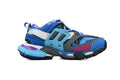Balenciaga Track Trainer Sneakers "Blue Purple Pink"-retro thick sole dad shoes，Women's Shoe Sale / Men's Shoe Sale