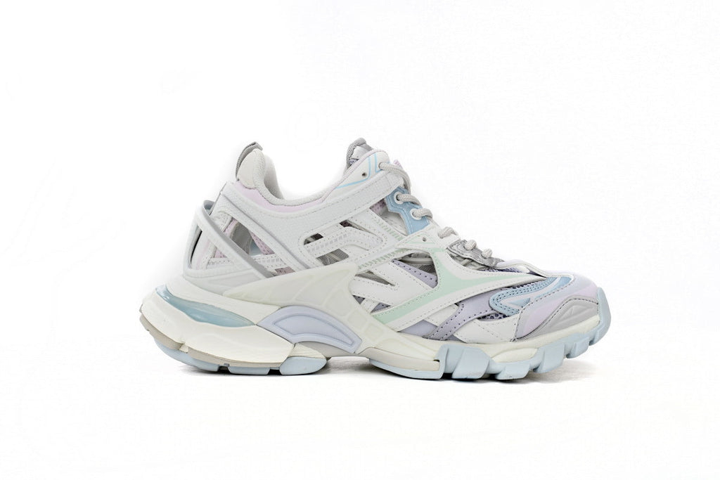 Balenciaga Track 2 Open Sneakers "Pastel Multicolor"-retro thick sole dad shoes，Women's Shoe Sale / Men's Shoe Sale