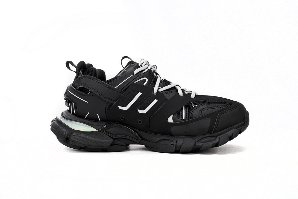 Balenciaga Track Sneakers "Black White" Mesh Chunky Low Top Trainer