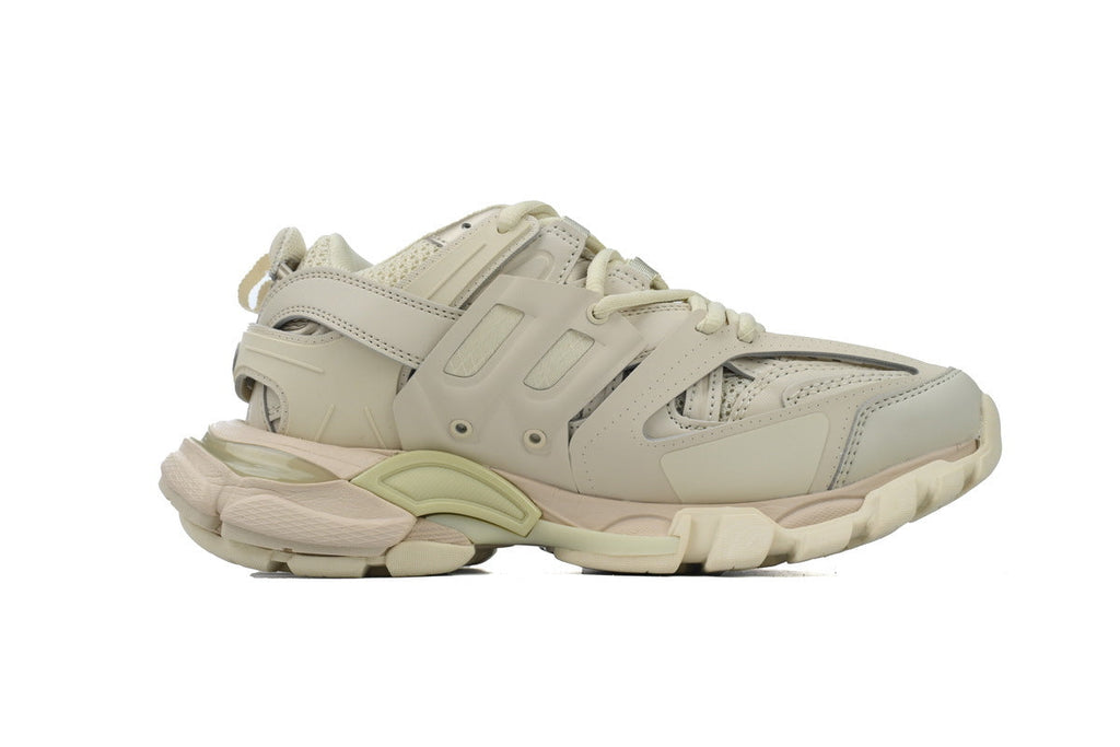 Balenciaga Track Trainer Sneakers "Cream White"-retro thick sole dad shoes，Women's Shoe Sale / Men's Shoe Sale