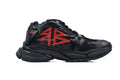 Balenciaga Runner Series Graffiti Sneakers "Black Red"-retro thick sole dad shoes，Women's Shoe Sale / Men's Shoe Sale