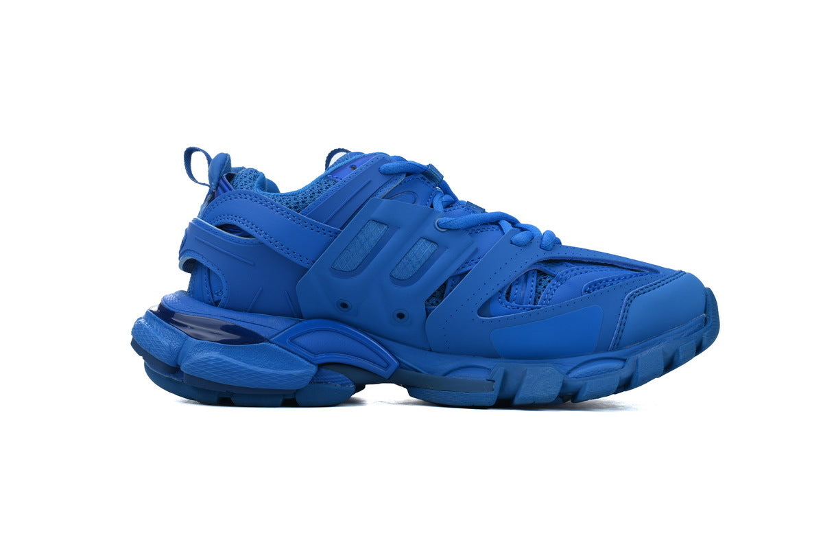 Balenciaga Track Trainer Sneakers "Bright Blue"-retro thick sole dad shoes，Women's Shoe Sale / Men's Shoe Sale