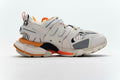 Balenciaga Track Sneakers "White/Orange" Mesh Chunky Low Top Trainer