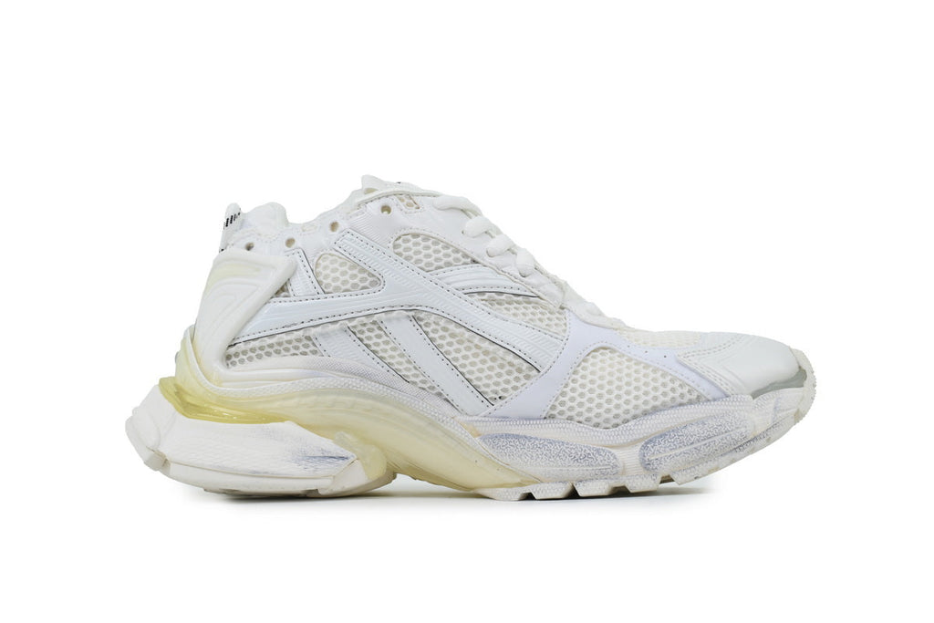 Balenciaga Runner Sneakers Men Women "White"-retro thick sole dad shoes，Women's Shoe Sale / Men's Shoe Sale