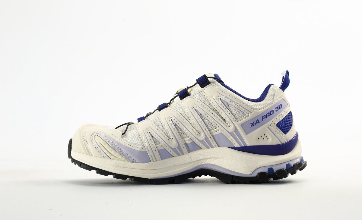 Salomon XA PRO 3D "Cream White Blue"- outdoor hiking shoes/Women's Shoe Sale / Men's Shoe Sale