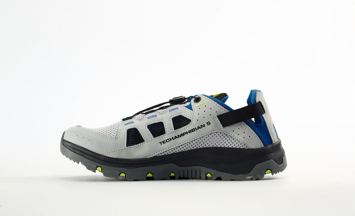 Salomon Techamphibian 5 Water Hiking Sandals "Light Grey Blue"- outdoor hiking shoes/Women's Shoe Sale / Men's Shoe Sale