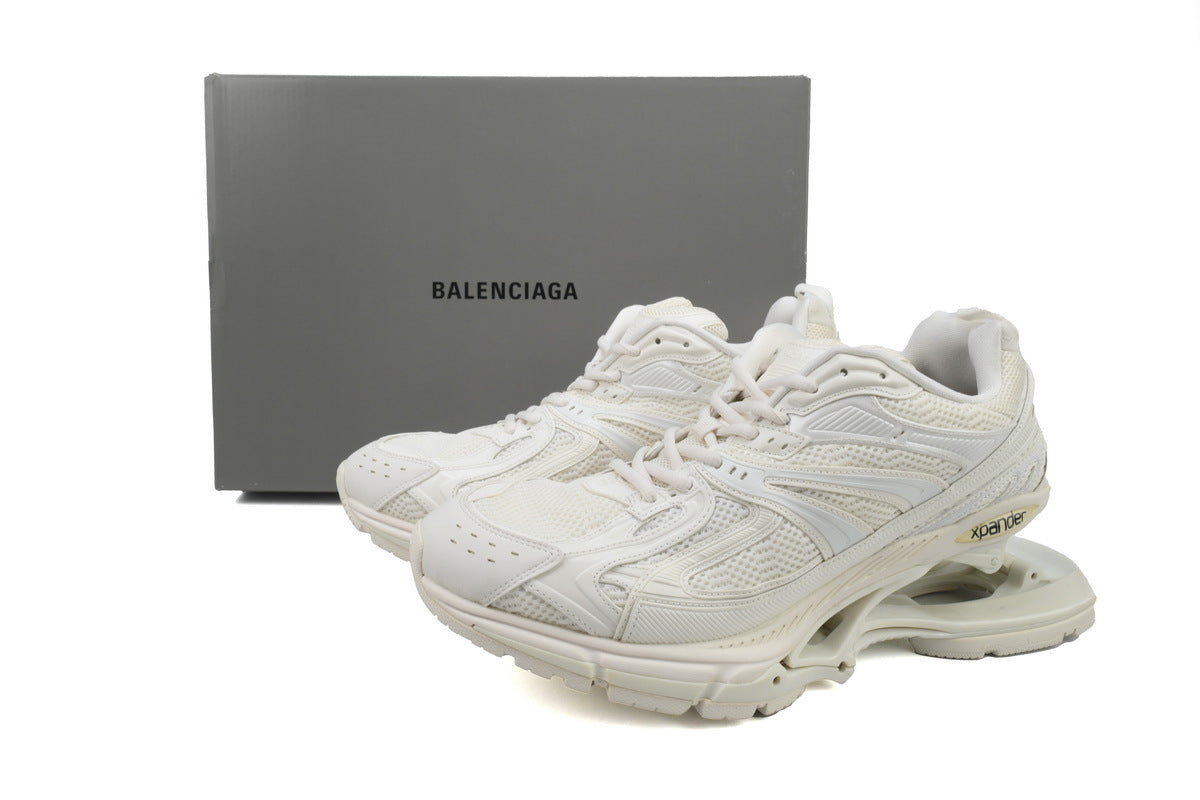 Balenciaga X-Pander Sneakers Men "White"-retro thick sole dad shoes，Women's Shoe Sale / Men's Shoe Sale