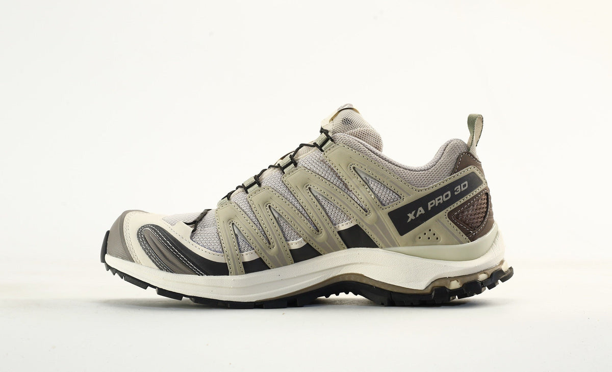 Salomon XA PRO 3D "Light Beige Khaki" Outdoor Hiking Shoes- outdoor hiking shoes/Women's Shoe Sale / Men's Shoe Sale