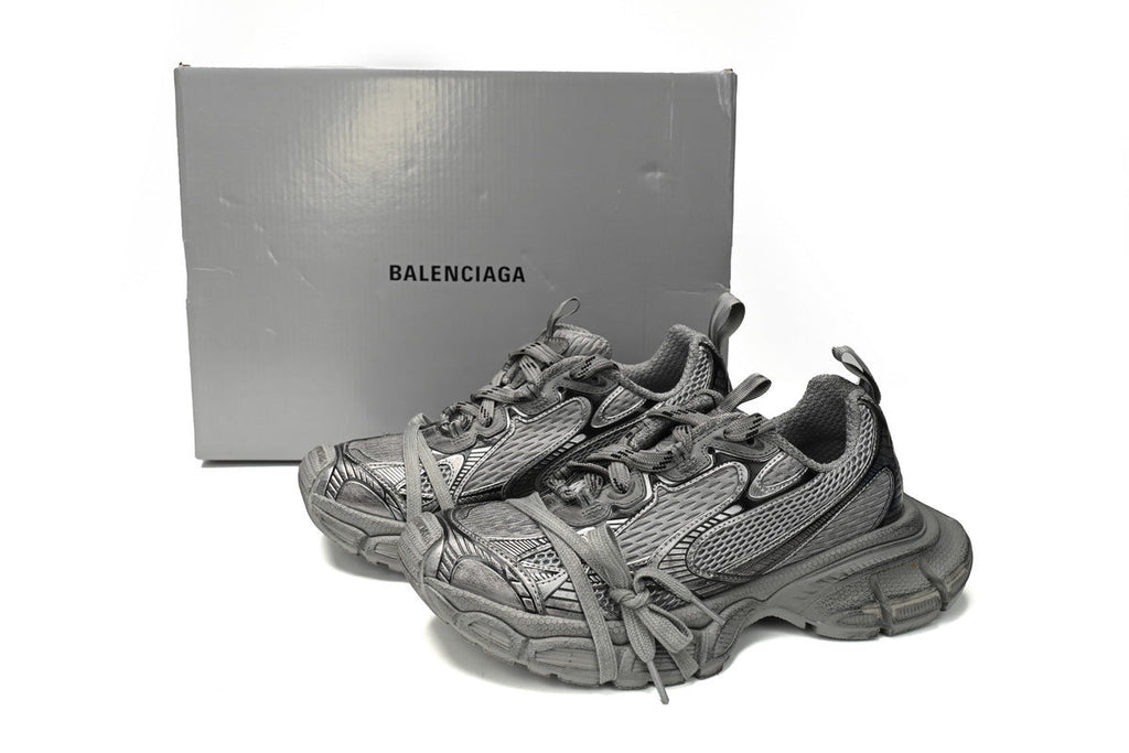 Balenciaga 3XL Sneaker "Grey"-retro thick sole dad shoes，Women's Shoe Sale / Men's Shoe Sale