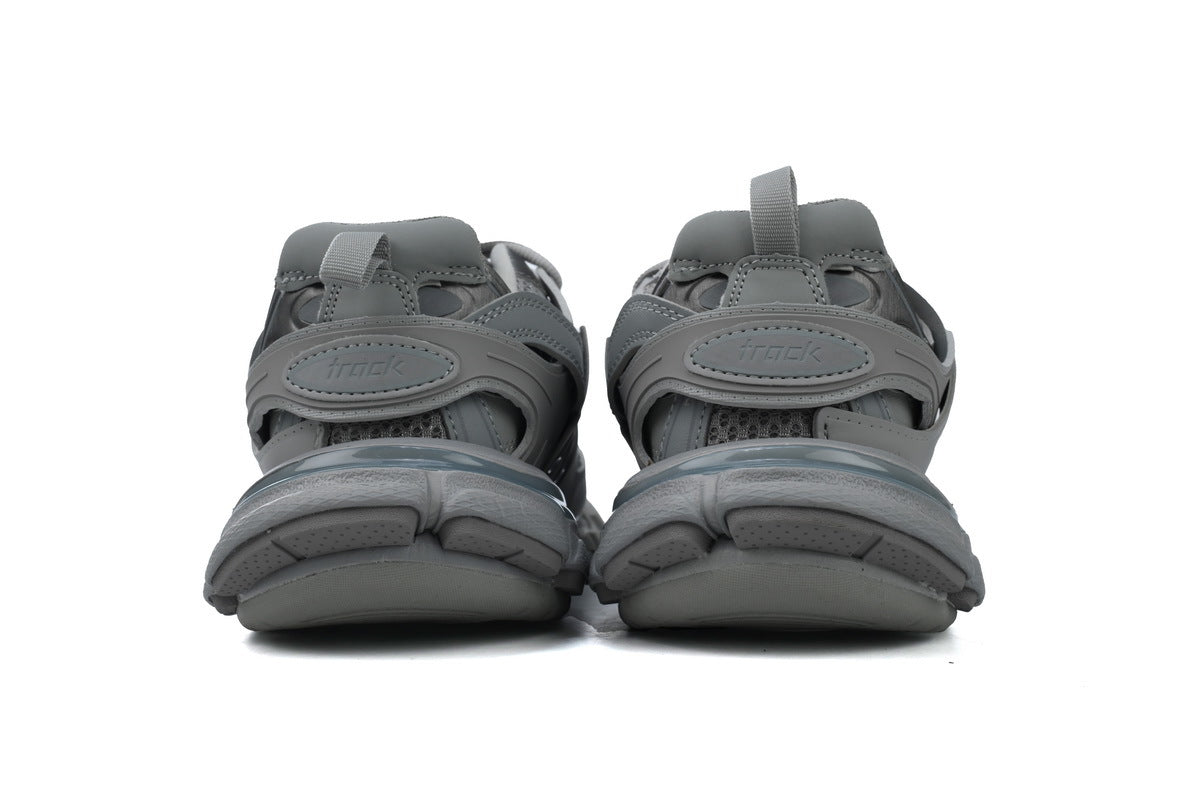 Balenciaga Track Trainer Sneakers "Grey"-retro thick sole dad shoes，Women's Shoe Sale / Men's Shoe Sale