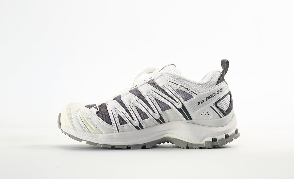 Salomon XA PRO 3D Trail Running Shoes "White Purple Grey"- outdoor hiking shoes/Women's Shoe Sale / Men's Shoe Sale