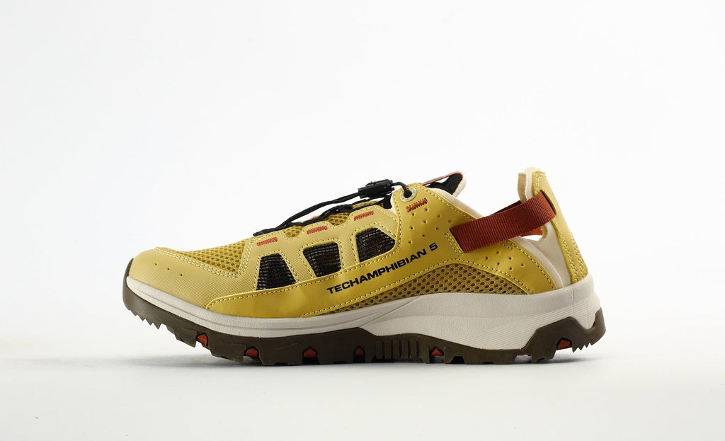 Salomon Techamphibian 5 Water Hiking Sandals "Pale Yellow"- outdoor hiking shoes/Women's Shoe Sale / Men's Shoe Sale