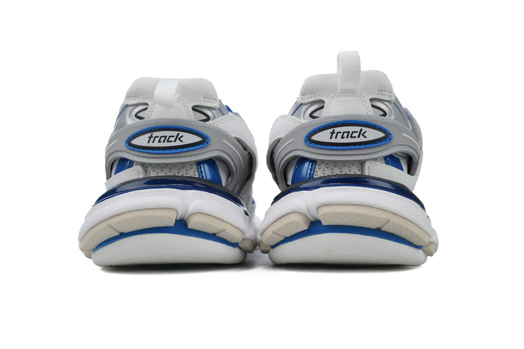 Balenciaga Track 2.0 Sneakers "White/Blue/Silver" Men Women Outdoor Hiking Dad Shoes