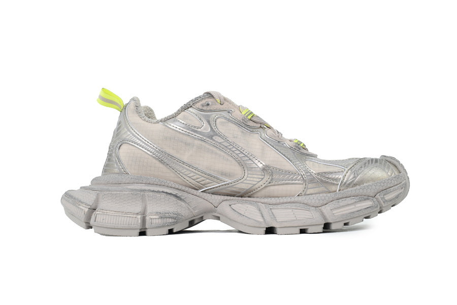 Balenciaga 3XL Sneakers Women "Taupe Fluorescent Yellow"-retro thick sole dad shoes，Women's Shoe Sale / Men's Shoe Sale