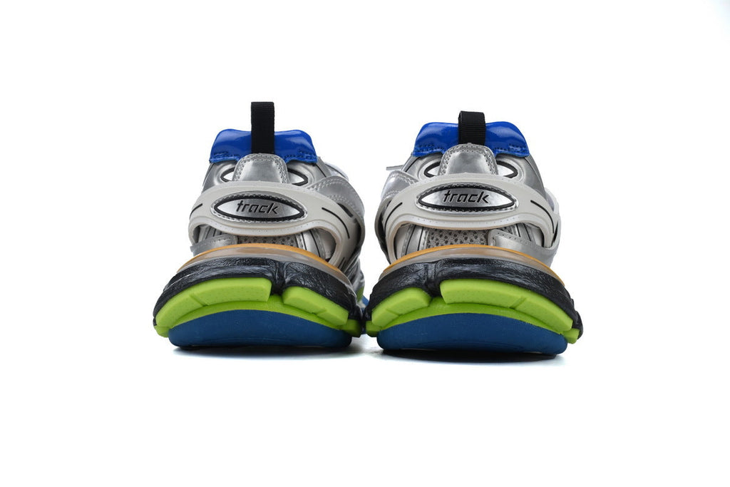 Balenciaga Track 2.0 Sneakers "Silver Multicolor" Men Women Chunky Dad Shoes
