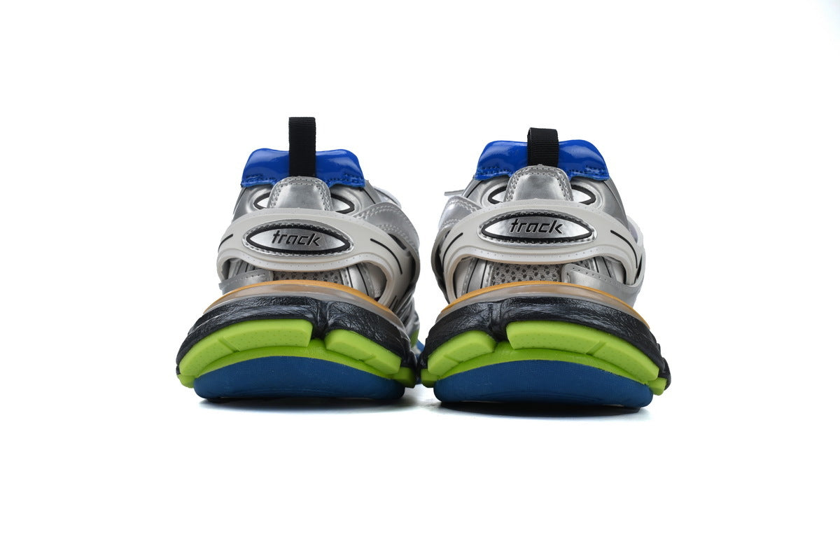 Balenciaga Track 2.0 Sneakers "Silver Multicolor" Men Women Chunky Dad Shoes