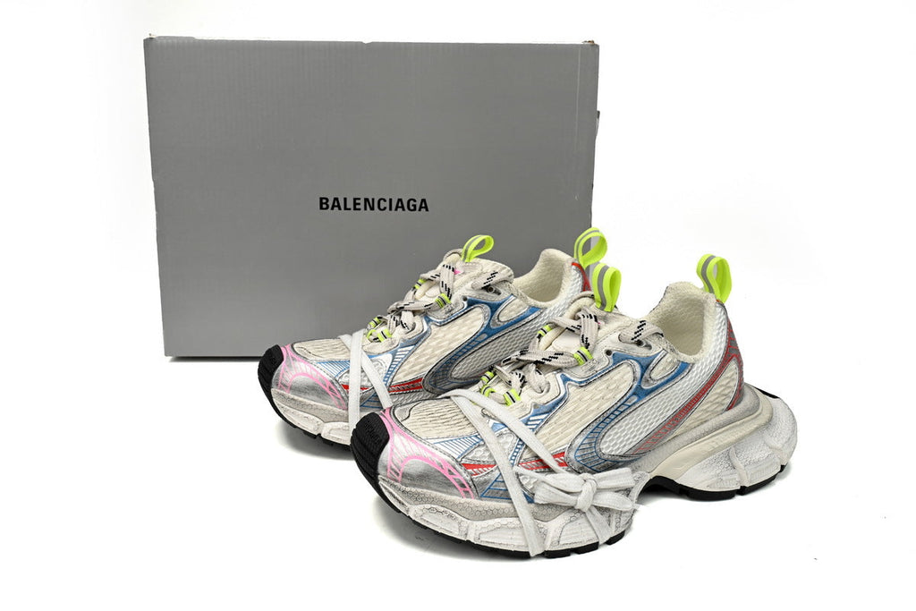 Balenciaga 3XL Sneaker "White Multi Color"-retro thick sole dad shoes，Women's Shoe Sale / Men's Shoe Sale