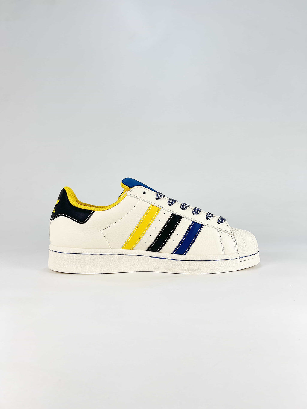 Adidas Originals Superstar Year of the Horse "Off White Yellow Blue Black"-Classic sneakers，Adidas Women's Shoe Sale / Men's Shoe Sale