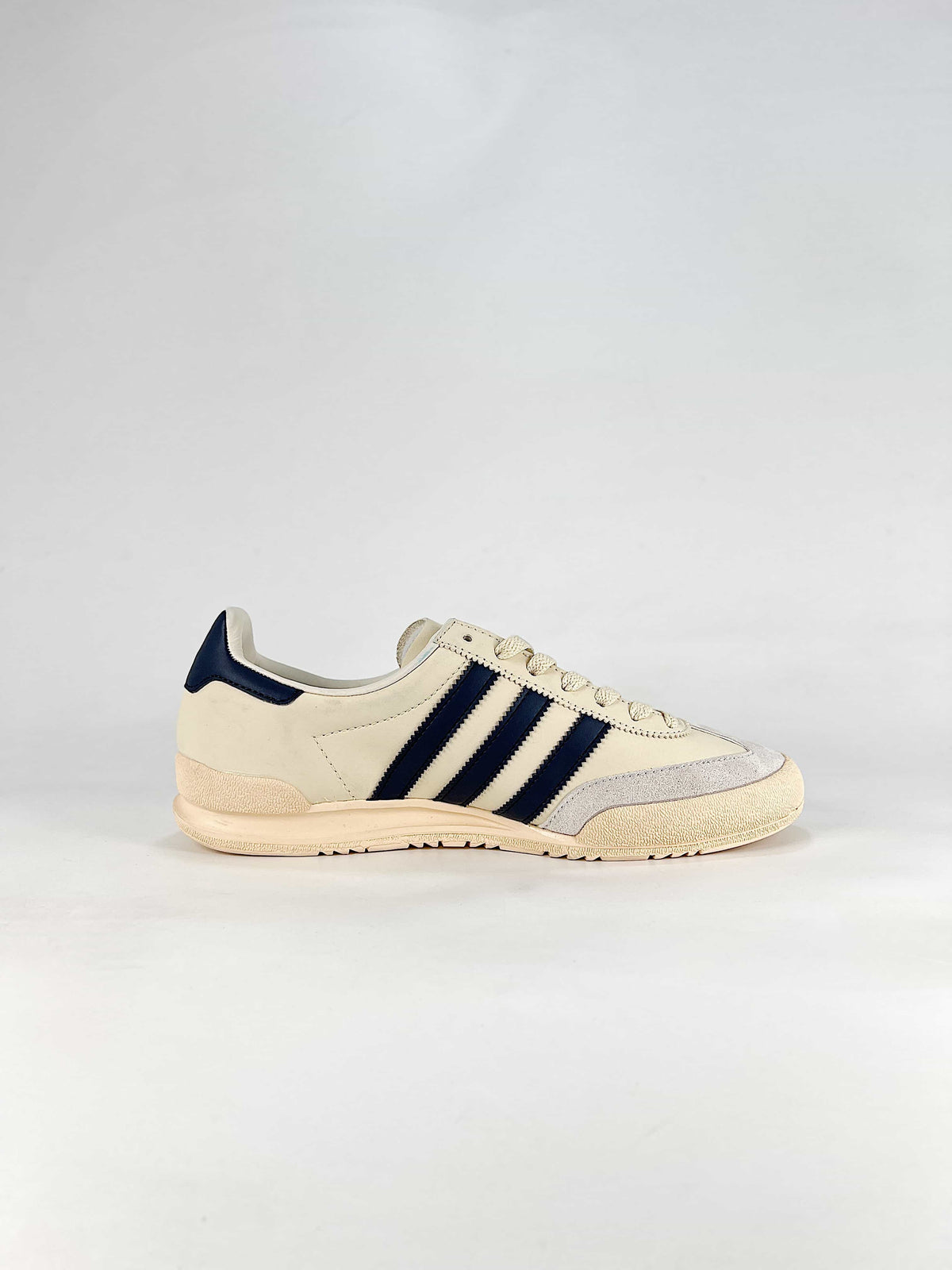 Adidas Jeans "Cream White Navy Blue"-Classic sneakers，Adidas Women's Shoe Sale / Men's Shoe Sale