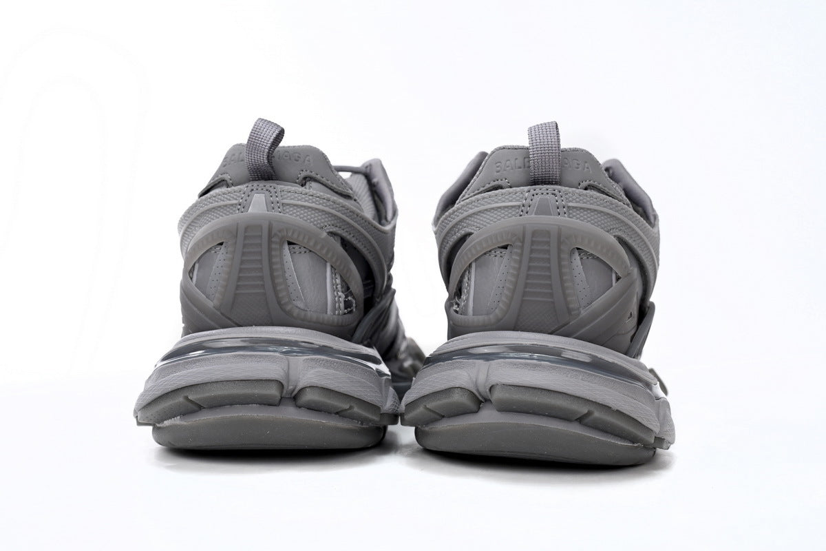 Balenciaga Track 2 Open Sneakers "Dark Grey"-retro thick sole dad shoes，Women's Shoe Sale / Men's Shoe Sale