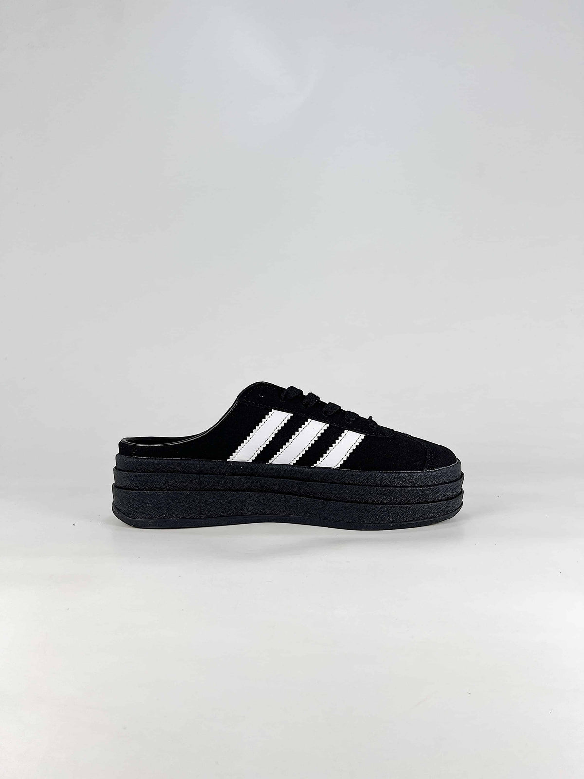 Adidas Gazelle Platform Mule "Black White"-Classic sneakers，Adidas Women's Shoe Sale / Men's Shoe Sale