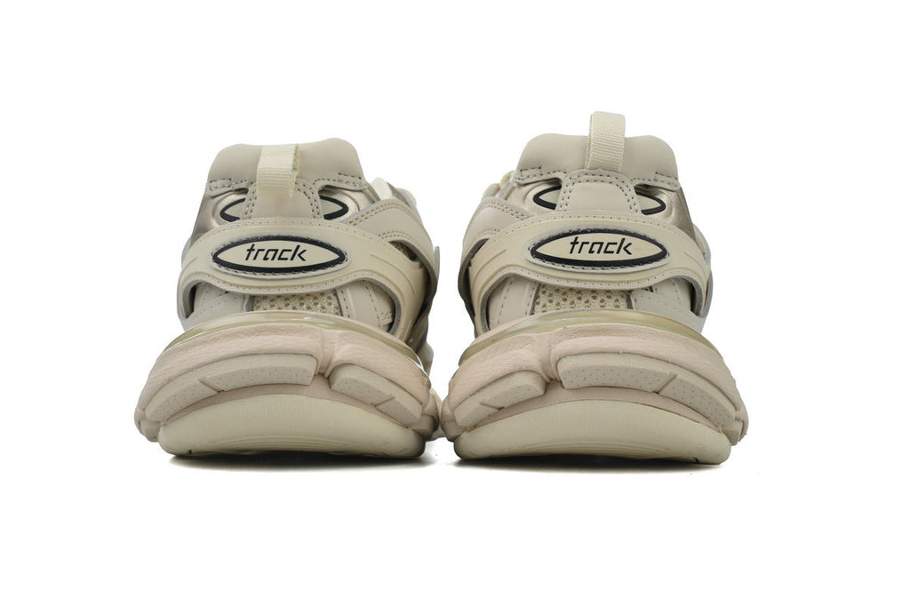 Balenciaga Track Trainer Sneakers "Cream White"-retro thick sole dad shoes，Women's Shoe Sale / Men's Shoe Sale