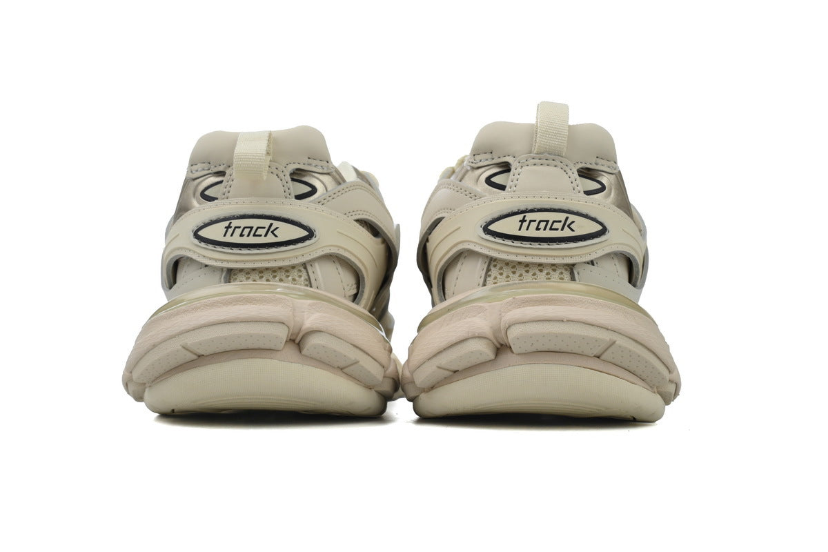 Balenciaga Track Trainer Sneakers "Cream White"-retro thick sole dad shoes，Women's Shoe Sale / Men's Shoe Sale