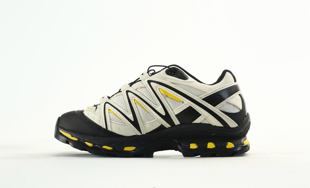 Salomon XT-Quest GORE-TEX Waterproof Trail Running & Hiking Shoes, “Off-White/Black/Yellow”