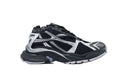 Balenciaga Runner Sneakers Black Silver "Black/Silver" Mesh Chunky Mid Top Trainer