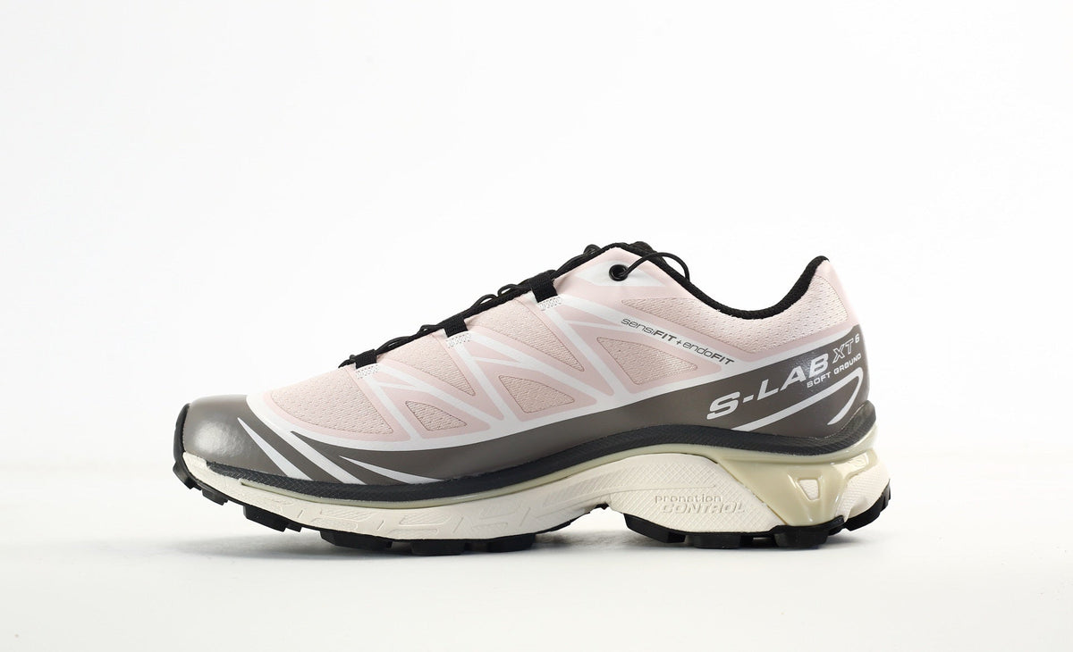 Salomon S-LAB XT-6 Men Women Outdoor Trail Running Shoes "Light Pink Grey"