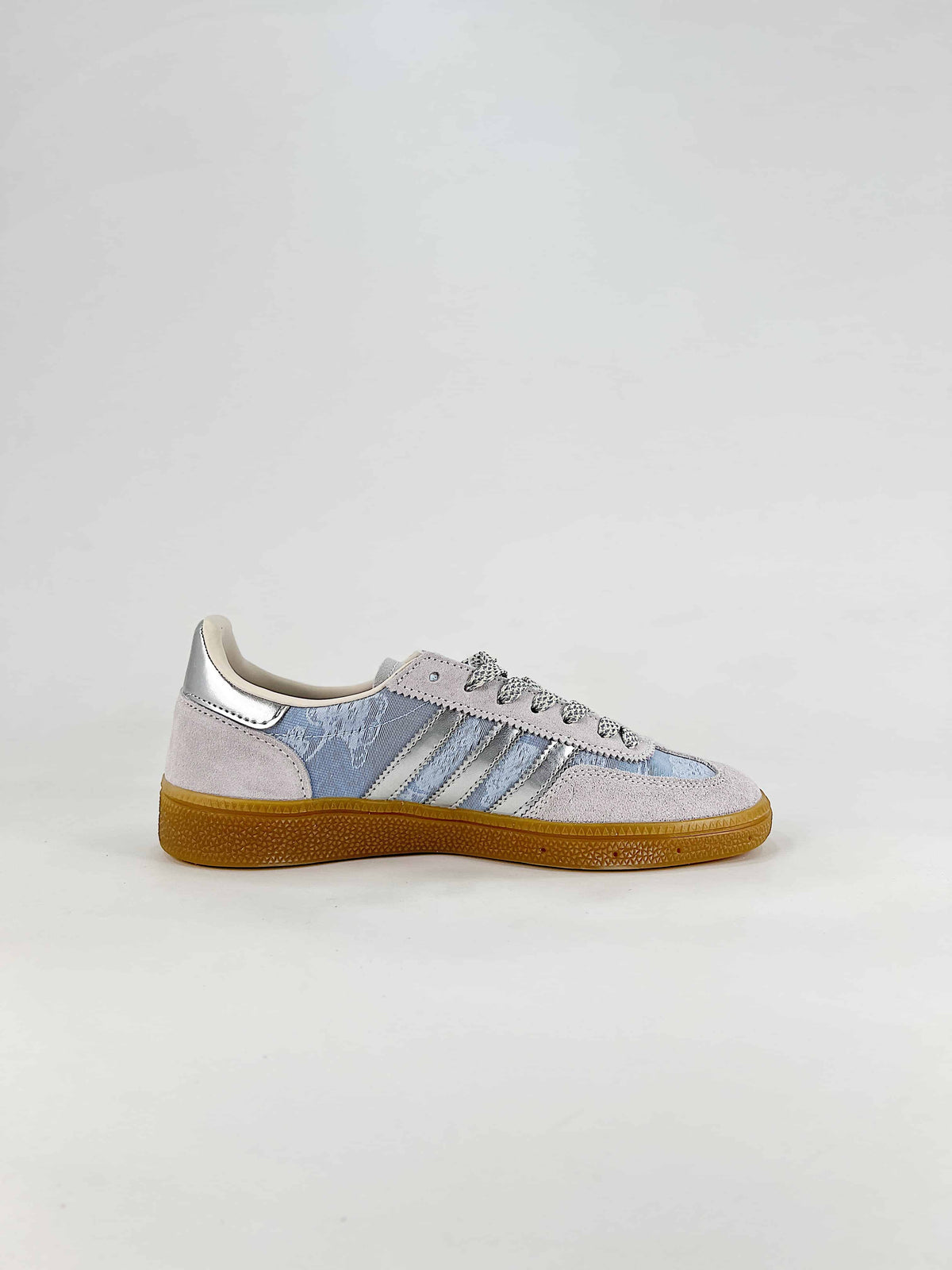 Adidas Handball Spezial x Liberty London "Light Blue Floral Silver" Sneakers-Classic sneakers，Adidas Women's Shoe Sale / Men's Shoe Sale