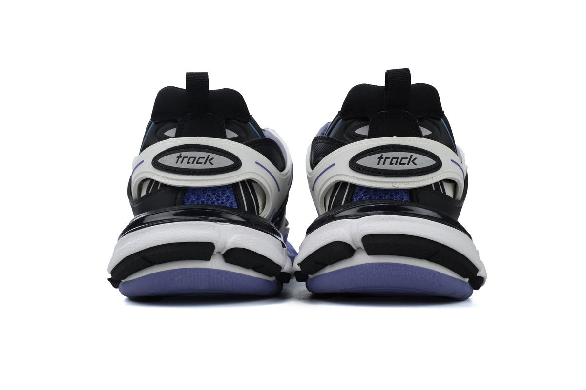 Balenciaga Track 2.0 Sneakers "Purple/White/Black" Men Women Outdoor Hiking Dad Shoes