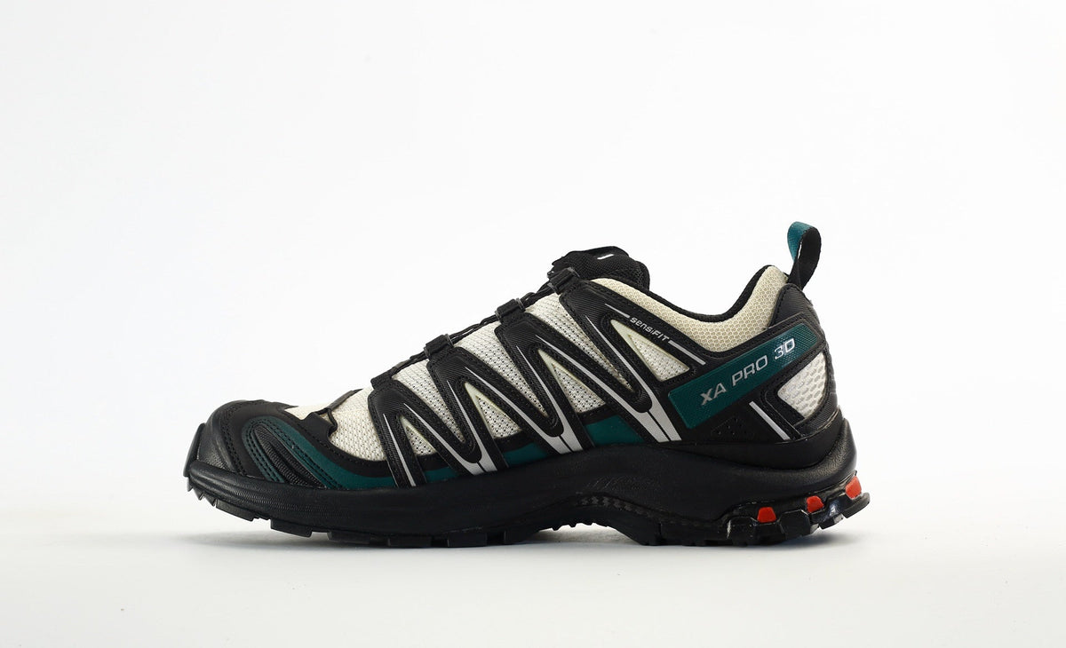 Salomon XA Pro 3D "White Black Teal"- outdoor hiking shoes/Women's Shoe Sale / Men's Shoe Sale
