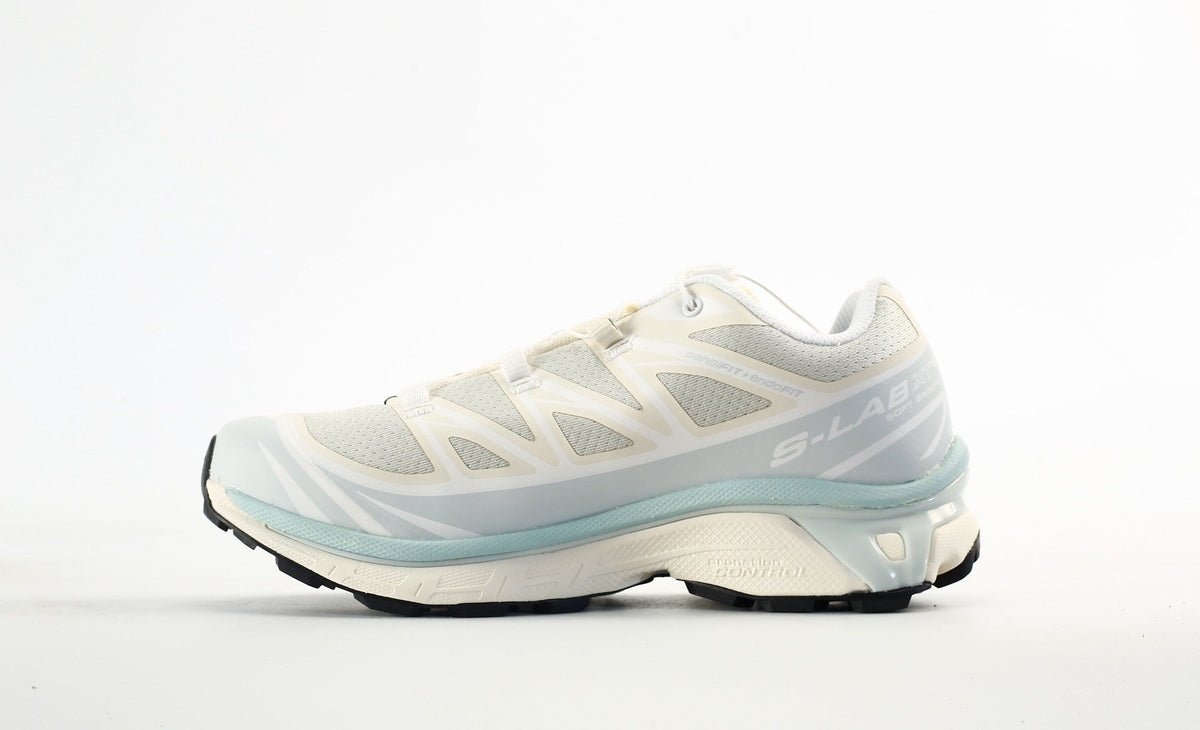 Salomon S-LAB XT-6 Men's Outdoor Trail Running Shoes "White Light Blue"- outdoor hiking shoes/Women's Shoe Sale / Men's Shoe Sale