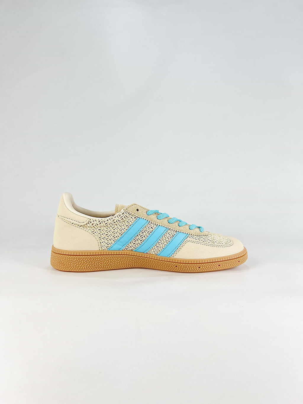 Adidas Originals Handball Spezial "Beige Light Blue Gum" Sneakers-Classic sneakers，Adidas Women's Shoe Sale / Men's Shoe Sale