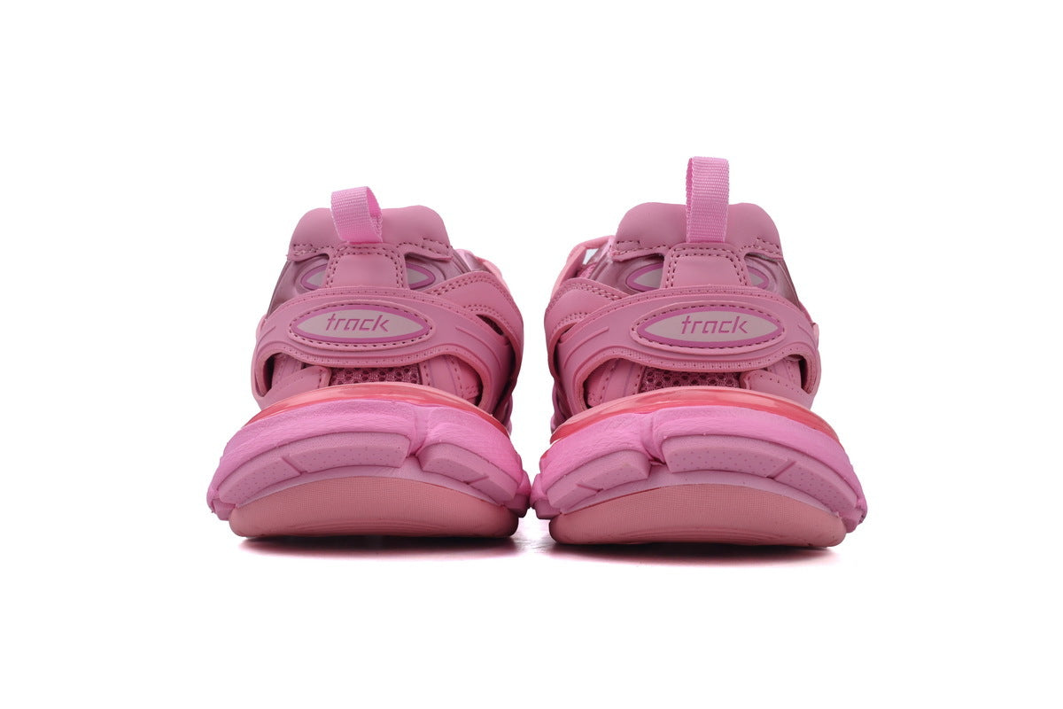 Balenciaga Track Sneakers "Pink"-retro thick sole dad shoes，Women's Shoe Sale / Men's Shoe Sale