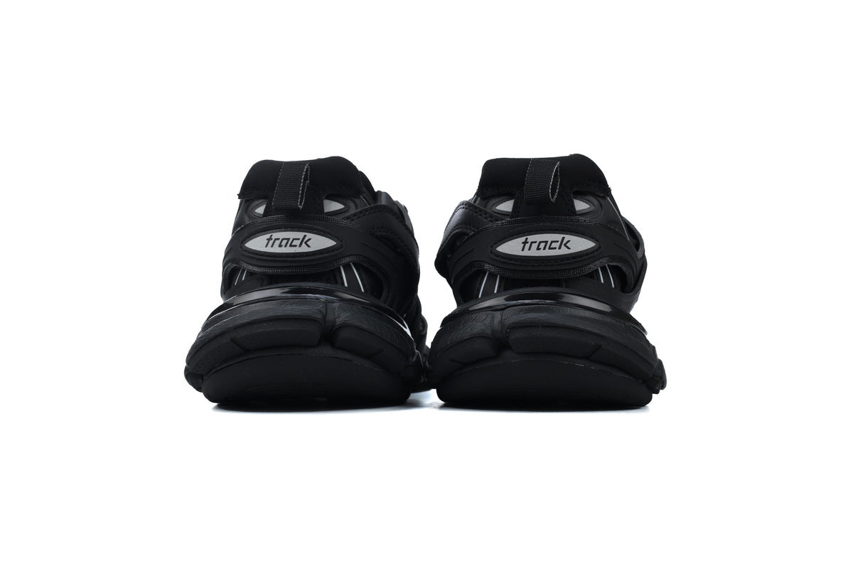 Balenciaga Track Sneakers "All Black"-retro thick sole dad shoes，Women's Shoe Sale / Men's Shoe Sale